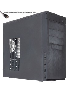 CAJA SEMITORRE ATX 8K CAVIAR   PRO USB 3.1 TYPE C...