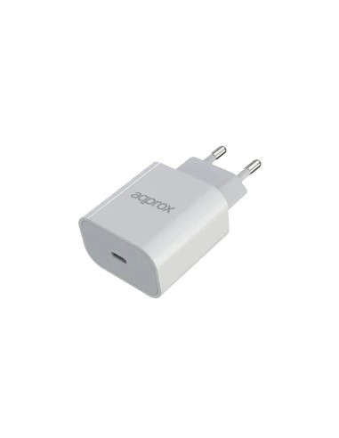 CARGADOR 20W ENCHUFE APPROX 1X USB QUICK CHARGE...