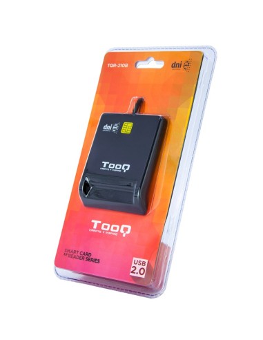 LECTOR EXT. TOOQ DNIE TQR-210B  USB 2.0 NEGRO...