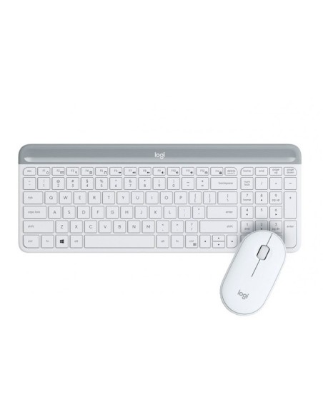 TECL+RAT CORDL. LOGITECH MK470  BLANCO PN: 920-009199 EAN: 5099206086555   