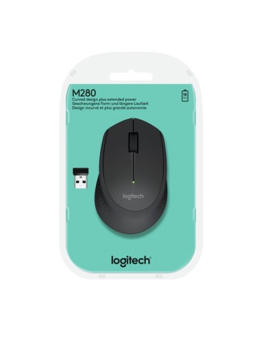 RATON LOGITECH M280 NEGRO PN: 910-004287 EAN:...