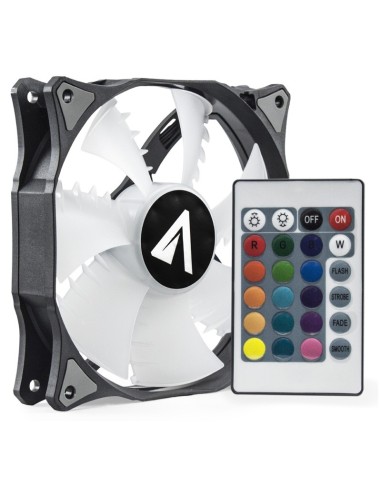 VENTILADOR 12CM GAMING RGB SLE D CON MANDO A...