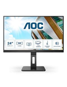 MONITOR 23.8" AOC LED 24P2QM   FHD MULTIMEDIA NEGRO PN:...