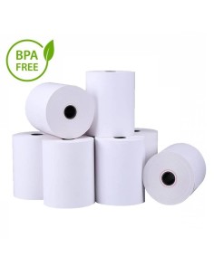 PAPEL TERMICO CAJA 50 ROLLOS   76X44X12 SIN BISFENOL A...