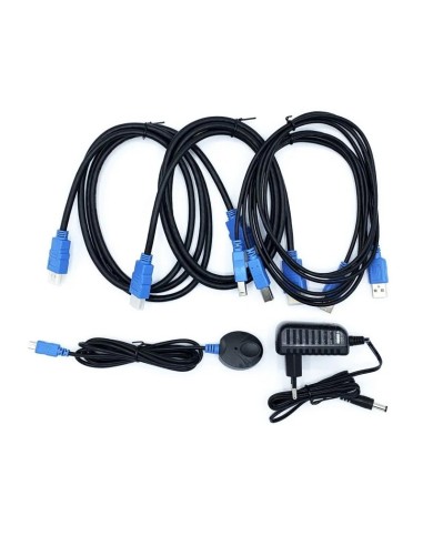 DATA SWITCH AISENS A111-0400   USB, HDMI 4K PN:...