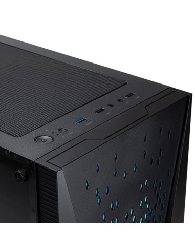 CAJA GAMING DANUBE KOLPA NEGRA ABYSM SIN FUENTE...