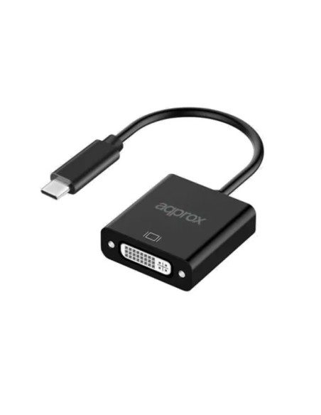 CABLE USB TYPE-C M A DVI-I  H  APPROX 15CM NEGRO PN: APPC51 EAN: 8435099531531   