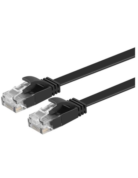CABLE UTP CAT.6 50CM NEGRO PN: UTP 50CM CAT.6 EAN: 8433281016156   
