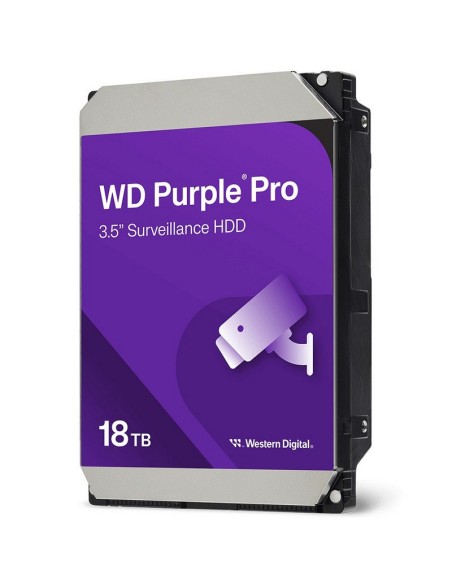 DISCO 3.5" 18TB WD PURPLE      SATA3 PN: WD181PURP EAN: 1000000002177   