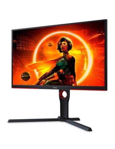 MONITOR 24.5" AOC LED 25G3ZM   VA NEGRO ROJO...