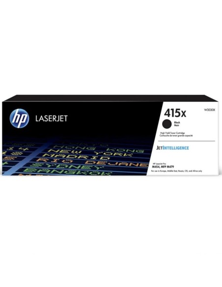 TONER HP W2030X NEGRO 415X PN: W2030X EAN: 192018046382    