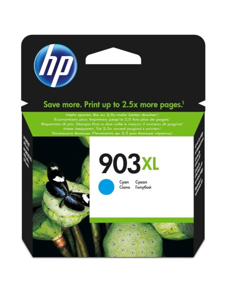 CARTUCHO HP T6M03AE 903XL CIAN PN: T6M03AE EAN: 889894728913    