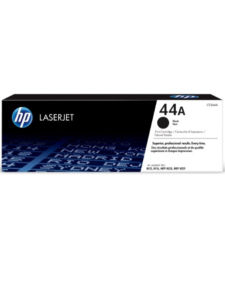 TONER HP CF244A 44A NEGRO PN: CF244A EAN: 190781977902    
