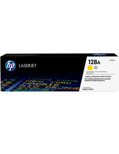 TONER HP CE322A 128A AMARILLO PN: CE322A EAN:...