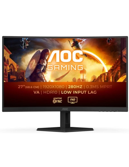 MONITOR   27" AOC C27G4ZXE     280HZ NEGRO PN: C27G4ZXE EAN: 4038986182027   