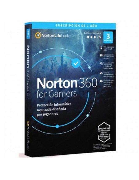 AV NORTON    360 F. GAMERS 3LC 1 USUARIO PN: 21424314 EAN: 5397231014445   