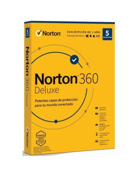 AV NORTON    360 DELUXE    5LC 1 USUARIO PN: 21433201 EAN: 5397231019389   