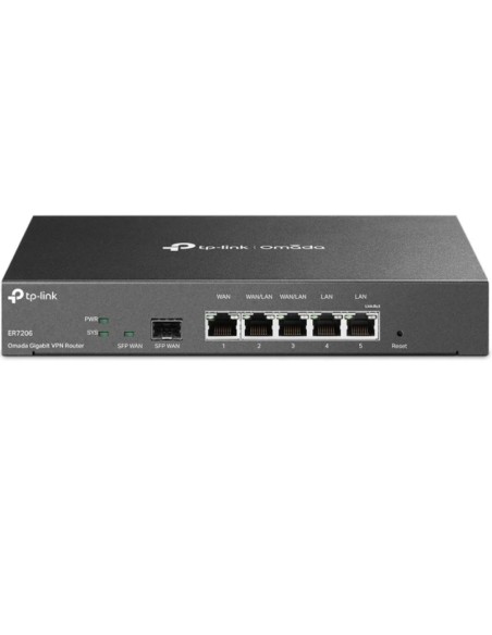 ROUTER VPN TP-LINK OMADA       TL-ER7206 5PTOS MULTI-WAN PN: 1721500141 EAN: 6935364072391   