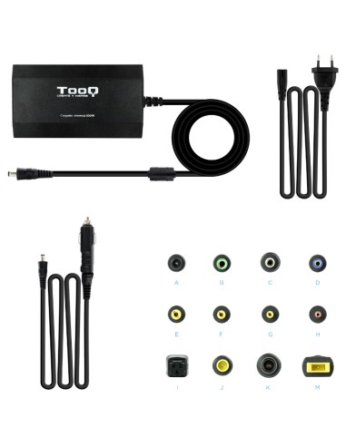 ALIMENTADOR PORT. 100W TOOQ    1 X USB 12...