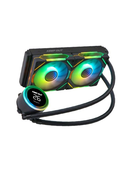 KIT REFRIGERACION LIQUIDA KEEP OUT XWC-240PRO ARGB NEGRA PN: XWC-240PRO EAN: 8435099534068   