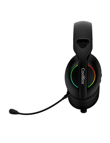 AURI + MIC 3.5MM / BT COOLBOX  RGB NEGRO PN:...