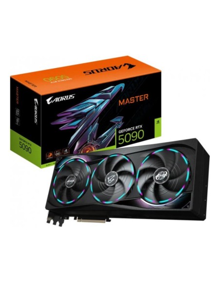 VGA RTX5090   32GB GDDR7  GIGA BYTE AORUS MASTER OC WINDFORCE PN: GV-N5090AORUS M- EAN: 4719331355807   