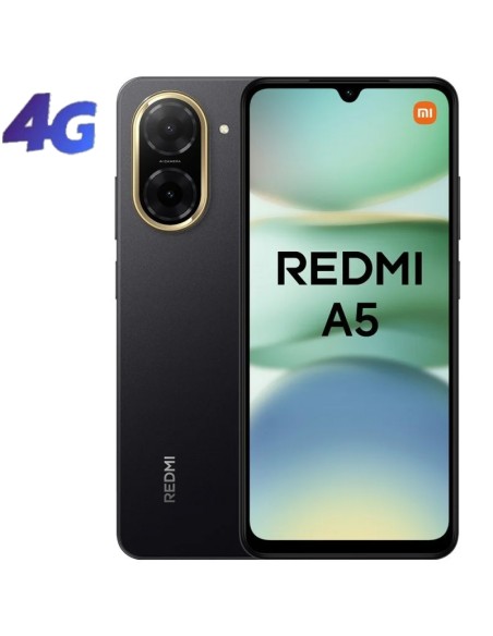 SMARTPHONE 6.8" XIAOMI REDMI   A5 3GB 64GB NEGRO PN: REDMI A5 3-64 EAN: 6932554425104   