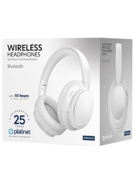 AURI + MIC BT PLATINET PHB086W PLATA PN: PHB086W EAN: 5907595461023   