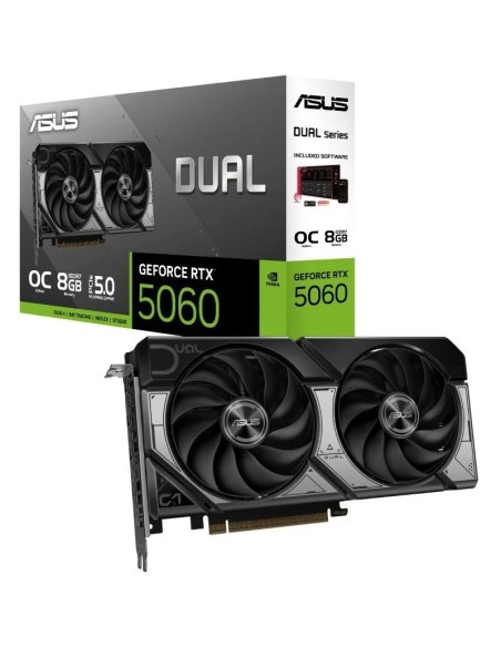 VGA RTX5060    8GB GDDR7  ASUS DUAL OC EDITION PN: 90YV0N12-M0NA00 EAN: 4711636057899   