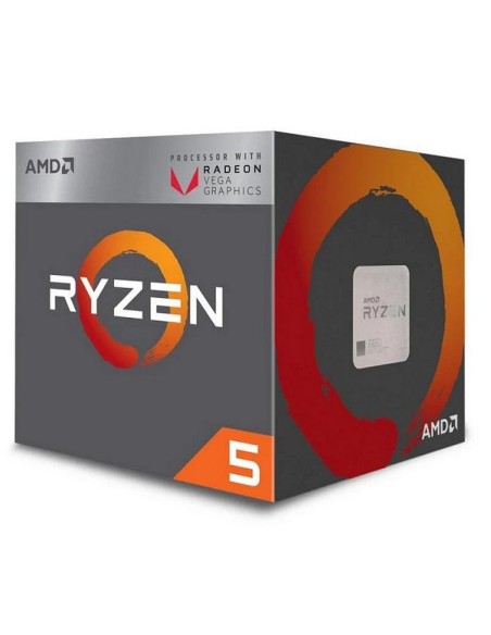CPU AMD RYZEN 5 S-AM4   3400   3.7GHZ BOX CON VENTILADOR PN: YD3400C5FHBOX EAN: 730143309837    