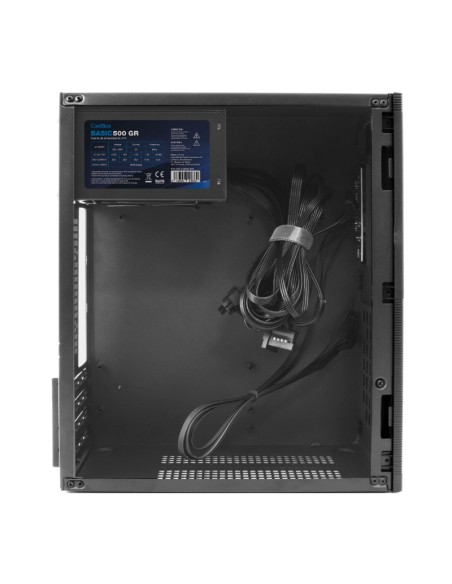 CAJA MATX COOLBOX M440 NEGRA   CON FUENTE 500W PN: COO-PCM440-1 EAN: 8436556144127   