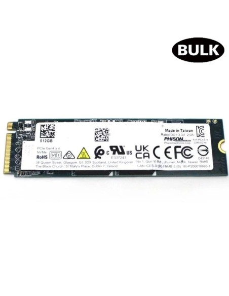 DISCO M.2 NVME 512GB PHISON    BULK PN: REA1858 EAN: 1000000001858   