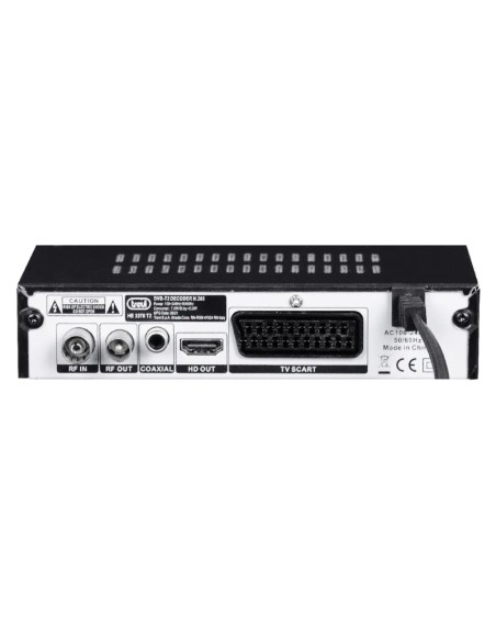 SINTONIZADOR TDT TREVI 3378    DVB T2 HEVC PN: OUT3903 EAN: 1000000003903   