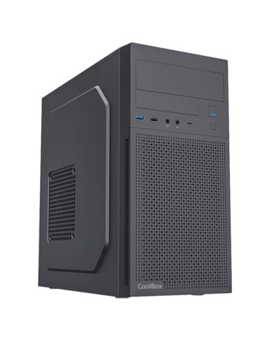 CAJA MATX COOLBOOX M680 NEGRO  CON FUENTE 500W...