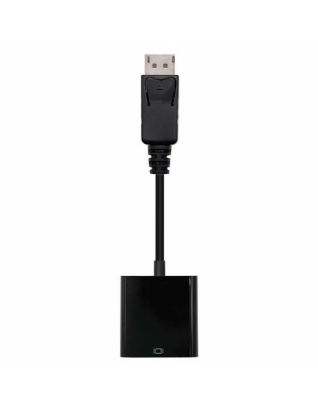 CONVERSOR DP MACHO A VGA       HEMBRA 15CM PN: DP M A VGA H 15C EAN: 1000000003977   