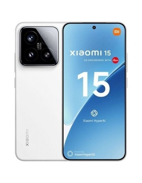 SMARTPHONE 6.36" XIAOMI 15     12GB 512GB 5G NFC BLANC0 PN: MZB0IU5EU EAN: 6932554405946   