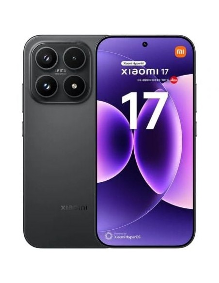 SMARTPHONE 6.3 " XIAOMI 17     12GB 512GB NFC 5G NEGRO PN: MZB0MMMEU EAN: 6932554482084   