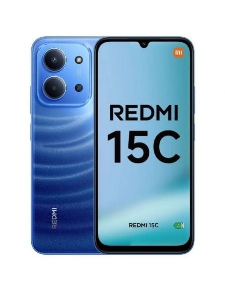 SMARTPHONE 6.9 " XIAOMI REDMI  15C 4GB 256GB NFC AZUL PN: MZB0LIEEU EAN: 6932554458218   