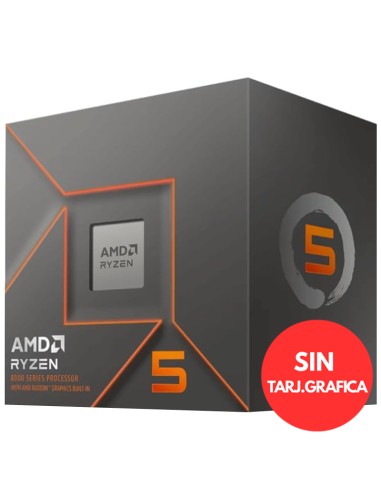 AMD S-AM5 RYZEN 5 8600G  BOXV  4.3GHZ CON...