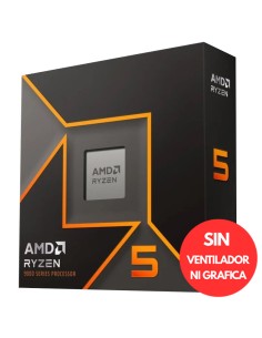 AMD S-AM5 RYZEN 5 9600X  BOX   3.9GHZ BOX SIN VENTILADOR...