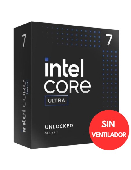INTEL S-1851 ULTRA 7 265   BOX 2.4GHZ SIN VENTILADOR PN: BX80768265 EAN: 5032037282512   