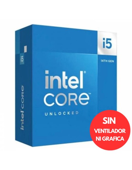 INTEL S-1700 I5-14600KF  BOX   3.5GHZ SIN VENTILADOR PN: BX8071514600KF EAN: 5032037278461   