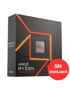 AMD S-AM5 RYZEN 7 7700X  BOX   4.5 GHz SIN VENTILADOR PN:...