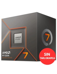 AMD S-AM5 RYZEN 7 8700F  BOX   4.1GHZ  SIN VENTILADOR PN:...