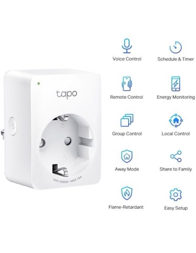 ENCHUFE WIRELESS TP-LINK TAPO  P110 BLANCO PN:...