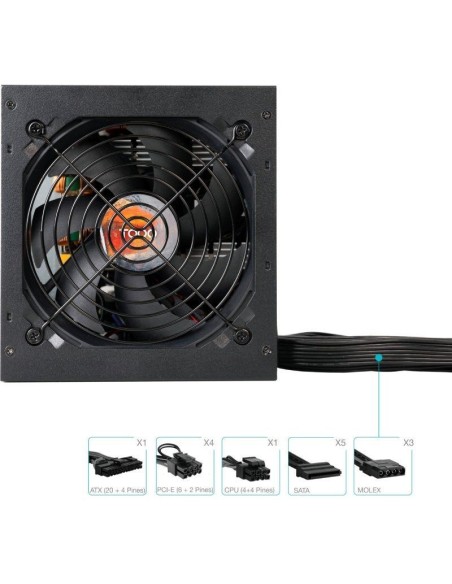 FUENTE  750W/56A   ATX TOOQ    TQHELIOS-750SP 80 PLUS BRONZE PN: TQHELIOS-750SP EAN: 8433281016330   