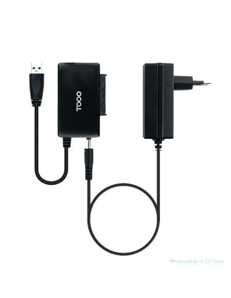 ADAPT. USB 3.0 A SATA 2.5/3.5" TOOQ TQHDA-01A PN: TQHDA-01A EAN: 8433281011380   